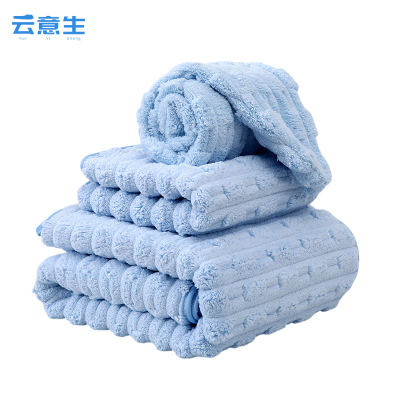 云意生 竹节绒 毛巾 35*75cm/条