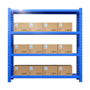 文灵仓库仓储货架四层金属五金货架家用中型重型置物架展示架子承重货架200kg