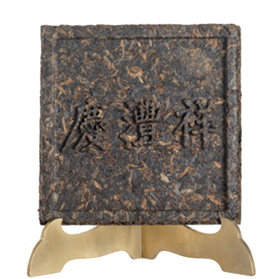 七彩云南陈年黑茶普洱茶熟茶砖茶100g七彩雲南方砖品鉴茶