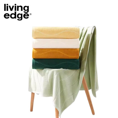 波纹系列 抗菌纯棉素色毛巾 34*75cm/115g