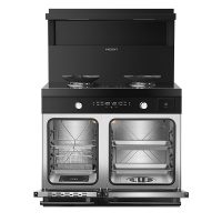 [2025新品]美大(MEIDA)蒸烤分腔集成灶X70-MAX(970XZZK) 变频自清洁 侧吸下排 烟灶套装 液化气