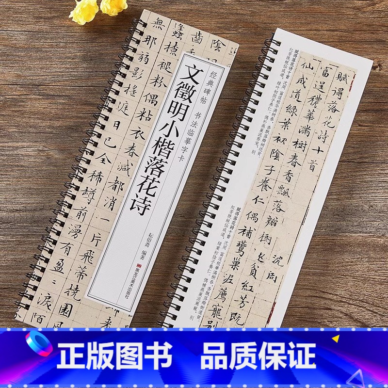 文征明小楷落花诗 [正版]文征明小楷落花诗小楷毛笔书法字帖全文版经典碑帖书法临摹字卡文徵明墨迹本近距离临摹字卡全落花诗卷