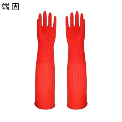 端固 乳胶加绒手套L码Z45cm/双