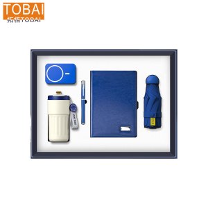 拓栢 磁吸电源 笔 笔记本 雨伞水杯套装 可定制LOGO STH049 套