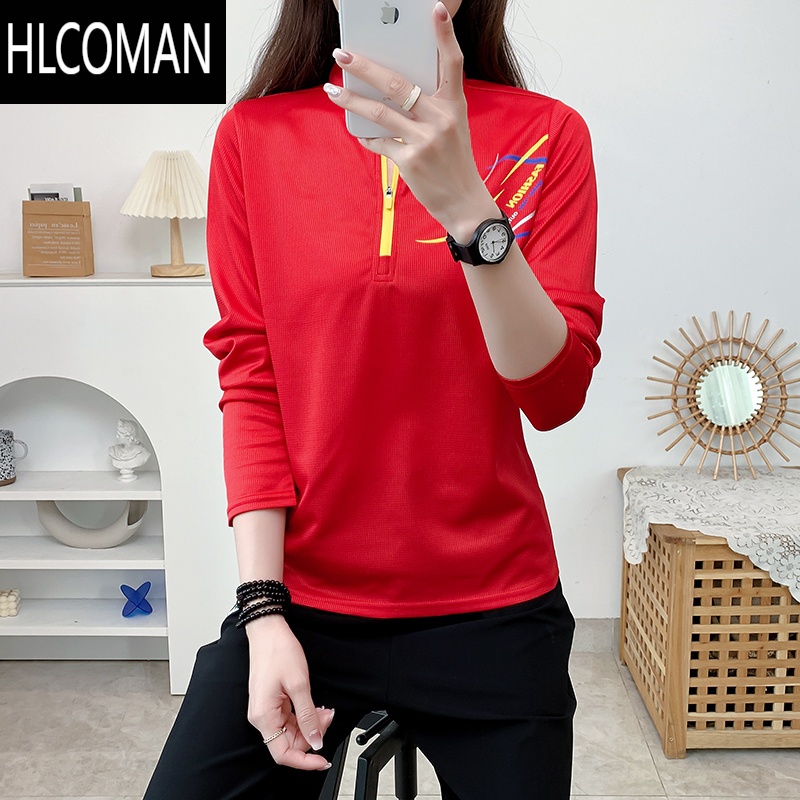 HLCOMAN户外运动速干衣长袖t恤健身野营广场舞跑步登山透气大码男女短袖