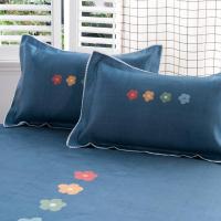 美帮汇冰丝凉席三件套床裙款1.5米床双人软席子可折叠单人空调席夏天