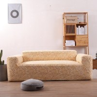 沙发套罩全包萬能套弹力通用型防滑懒人沙发罩皮沙发垫巾全盖 金玉满堂 S号[一般适合90-140cm](尺寸可以咨询客服)