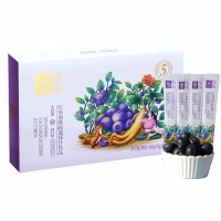 长白山人参红参烟酰胺蓝莓汁饮品干货礼盒营养滋补红参饮品300g*1盒