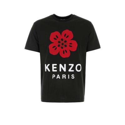 KENZO 男士高田贤三棉质印花T恤