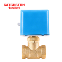 卡西斯顿 电动电磁阀 电动二通阀1寸 个