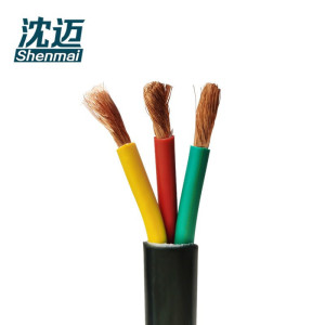沈迈 铜芯软电缆 ZR-YJVR-0.6/1KV-3*16mm² /米