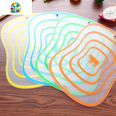 [天天]2片大号防磨防滑创意切菜板防串味 FENGHOU砧板