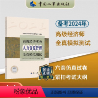 [正版]备考2024年新版高级经济实务人力资源管理全真模拟测试 高级经济师人力专业参考用书 2023年版高级经济师人资