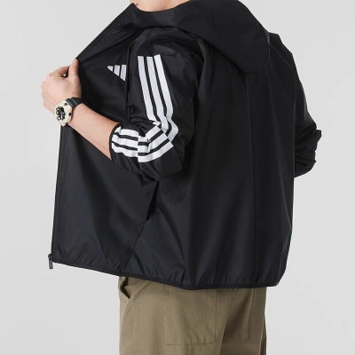 阿迪达斯(adidas)男装新款舒适时尚运动休闲外套 IM7848 C