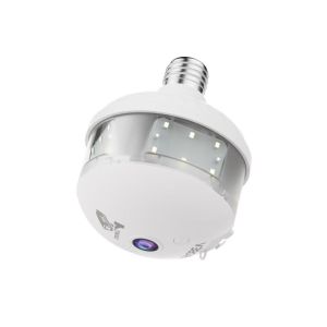 新款全景监控512G超清灯泡灯座照明两用wifi手机远程头监控鱼眼