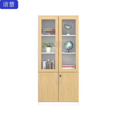 谐慧 二门书柜文件柜 WJG022组
