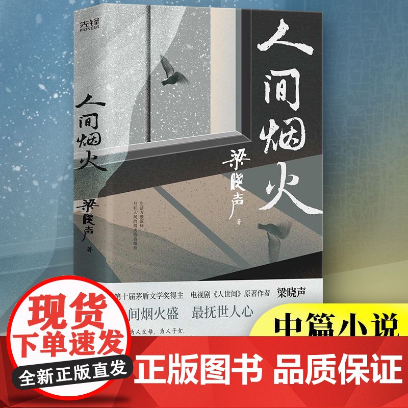 正版 人间烟火 茅盾文学奖得主电视剧人世间原著作者梁晓声新作 致敬每一个为生活认真经营的平凡人 现当代文学散文随笔正版