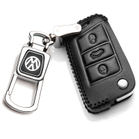 [补贴10%]适用于大众捷达ⅤS5钥匙套2019款一汽大众新捷达ⅤS5真皮钥匙包扣汽车钥匙包