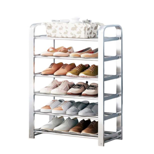 班龙不锈钢鞋架六层40*25*93cm个