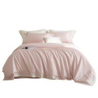 弗切尔珀榕 悠然系列拼角长绒棉四件套