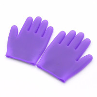 乐乐窝APP充电遥控脉冲后庭肛塞茎环马眼尿道插棒乳夹电极贴片硅胶按摩手套男女用自嗨玩SM情趣成人用品 配件:硅胶按摩手套