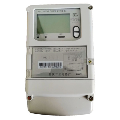 闪电 三相四线智能电能表 DTZ341 1.5(6)A 0.5s 台