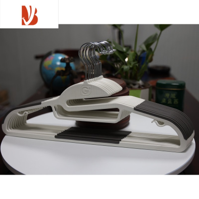 三维工匠26整理师专用G+成人儿童好物干湿两用塑料衣架防滑加粗衣架子