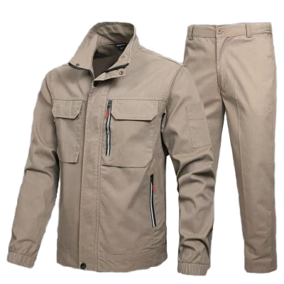 天富星 纯棉耐磨防烫劳保定制工作服 春秋 套