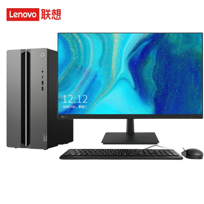 联想(Lenovo)GeekPro设计师游戏台式电脑整机(酷睿14代i5-14400F RTX4060 8GB显卡 16G DDR5 1TB SSD Win11)27英寸显示器