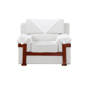 慧采云 办公家具会议沙发布艺贵宾接待会客厅室沙发单人位简约现代 沙发 单人位