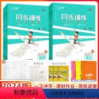 [热卖套装]语数物化史政(RJ)+英语(WY)7本套装 九年级上 [正版]2024版天津专版一飞冲天同步训练初中九年级上