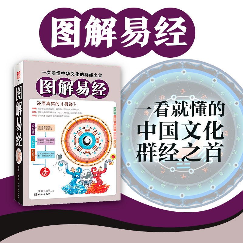 正版新书]图解易经蒙巽 凤凰含章出品9787543047440