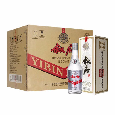 叙府传承大曲52度500ML*6瓶整箱礼盒装五粮浓香型酒送礼宴请