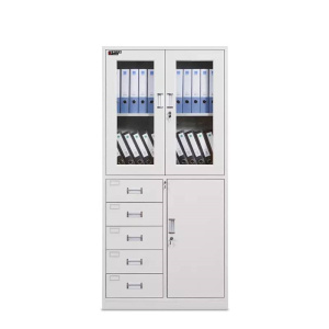 富力华驰 文件柜 1800*850*390mm偏五斗0.6厚 个