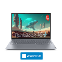 联想ThinkPad ThinkBook 16+ 00CD 16英寸标压便携轻薄笔记本电脑 (锐龙AI 7-260 32G内存 1T固态 3.2K)