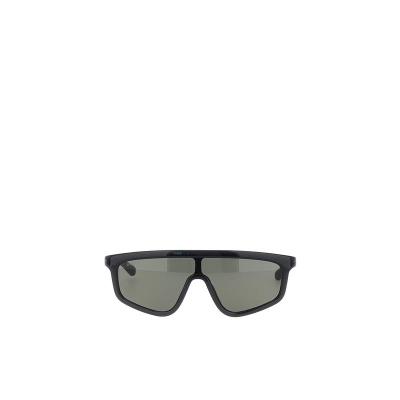 古驰(GUCCI)醋酸纤维太阳镜男款时尚复古镜腿NastroWeb细节装饰 灰色