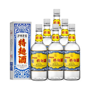 泸州老窖 百年老窖 60版 38度500ml*6瓶浓香型白酒 整箱