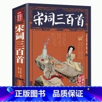 [正版]加厚版 彩图全解宋词三百首全解小学版 全彩国学馆图解文白对照 原文注释全注全译精彩解读 中国古典文化青少年