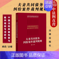 [正版] 2021新 夫妻共同债务纠纷案件裁判规则 杨奕 中国法院类案检索与裁判规则专项研究 夫妻债务经济纠纷审判案例实
