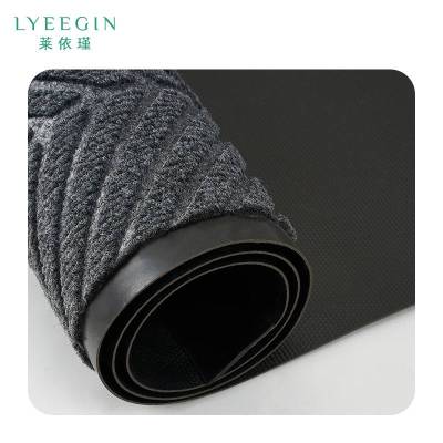 莱依瑾LYEEGIN 地毯 轮胎纹 灰色1.2m宽(需要多长拍多长)/m