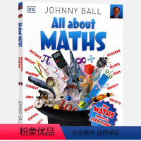 [正版]DK大课题关于数学英文原版 All About Maths 7-12岁儿童亲子数学知识科普百科书籍全彩插图J