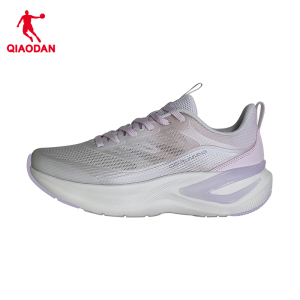 乔丹 跑步鞋女款舒适基础跑鞋运动鞋旅游鞋 透气防滑35-40 QTB022253209S 乔丹白/白桃粉