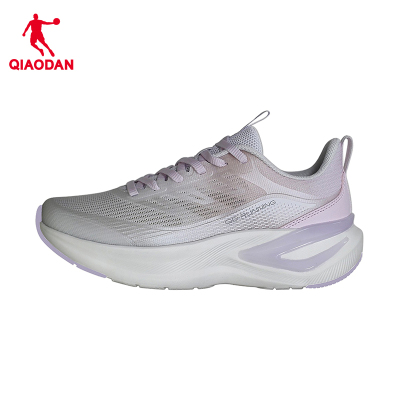 乔丹 跑步鞋女款舒适基础跑鞋运动鞋旅游鞋 透气防滑35-40 QTB022253209S 乔丹白/白桃粉