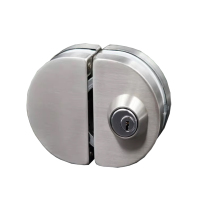 历途科技玻璃门锁外匙内拧 把