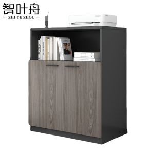 智叶舟木质矮柜二门80*40*120cm台