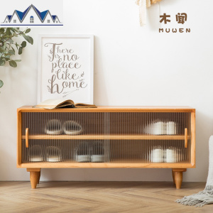 北欧实木换鞋凳鞋柜简约现代穿鞋凳创意时尚收纳凳家用口储物凳 三维工匠