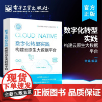 数字化转型实践:构建云原生大数据平台 金鑫 电子工业出版社 正版书籍