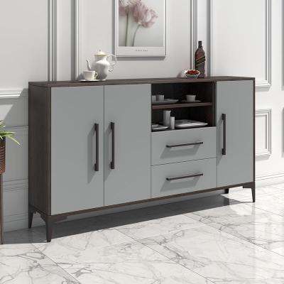 北欧餐边柜网红风现代简约轻奢餐厅置物柜厨房收纳柜家用碗柜