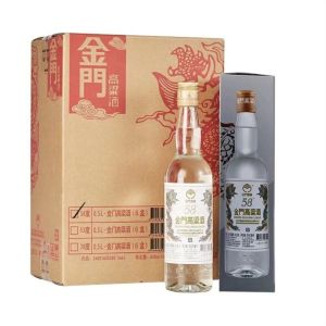 金门高粱酒 白金龙 58度500ml*6 清香型 整箱 原瓶原装