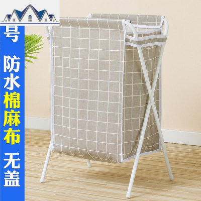 脏衣篓家用带盖杂物洗衣物篓布艺大放脏衣服收纳筐脏衣篮小号折叠 三维工匠收纳篮